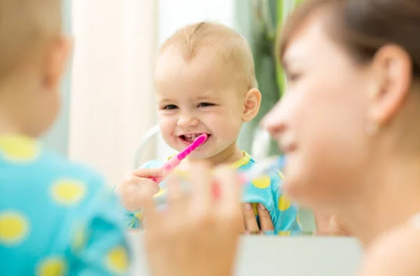 dientes niños cepillo